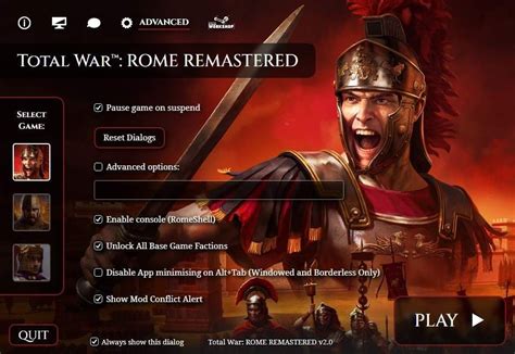 rome total war how to unlock all factions